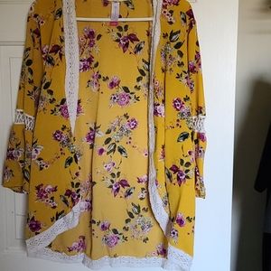 Mustard Colored Cardigan